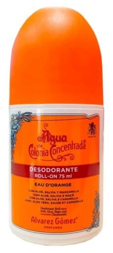 Geconcentreerde Keulen Water Roll-On Deodorant Oranje 75 ml