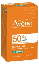 Ultravloeibare onzichtbare zonnebrandcr&egrave;me SPF50 50 ml