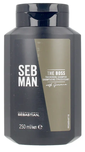 Seb Man The Boss Verfrissende Tonic Verdikkingsshampoo 250 ml