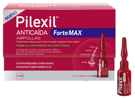 Pilexil Fortemax Anti-Haaruitval 20 Ampullen 5 ml