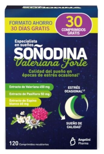 Angelini So&ntilde;odine Valeriaan Forte 120 tabletten