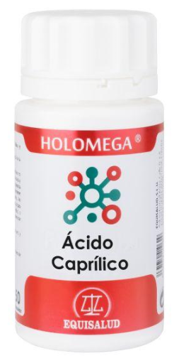 Equisalud Holomega caprylzuur 50 capsules
