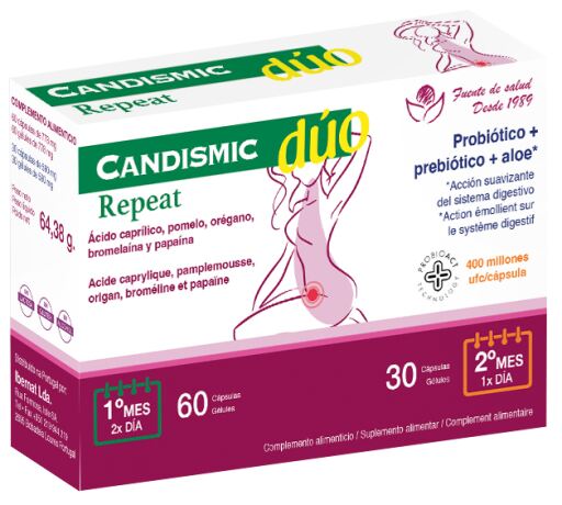 Bioserum Candismic Duo Herhaal 90 capsules