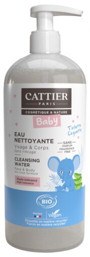 Cattier Babyreinigingswater 500 ml