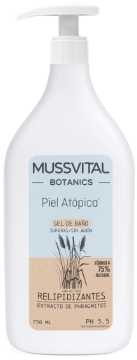 Botanics Atopische Huid Badgel 750 ml