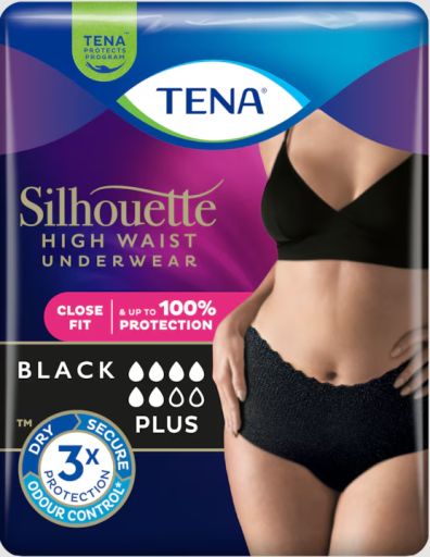 Tena Silhouette Preto Hoge Taille Maat M 9 Stuks