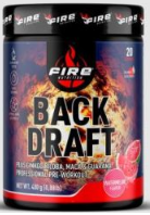 Fire Nutrition Back-Draft Preworkout Pre-Workout Watermeloen 400 gr