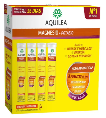 Aquilea Magnesium + Kalium 56 Tabletten