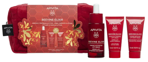 Apivita Elixir Serum+Gift Lichte Cr&egrave;me 15 ml+ Nachtcr&egrave;me 15 ml