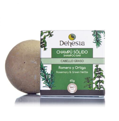Dehesia Biologische Vaste Shampoo voor Vet Haar 65 gr