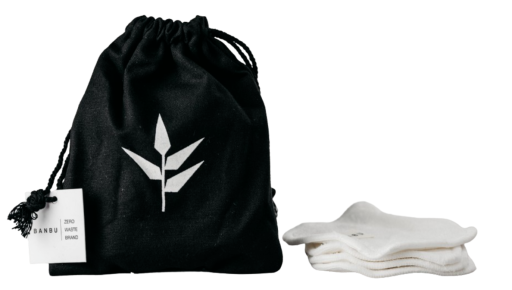 Banbu Zakje make-up verwijderaars + 4 stuks