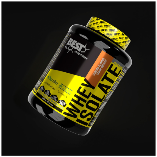 Best Protein Whey Isolaat Koekjes Eiwit 90% 1000 gr
