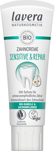 Lavera Reparatietandpasta - Gevoelige Kamille met Fluoride 75 ml