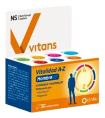 Ns Nutritional System Vitans Vitality AZ Man 30 tabletten