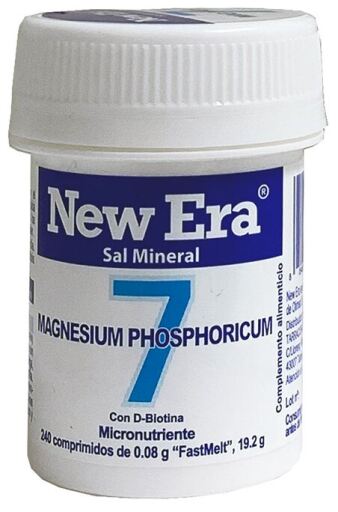 Schussler-zouten nr. 07 Magnesium Phosphoricum 240 tabletten