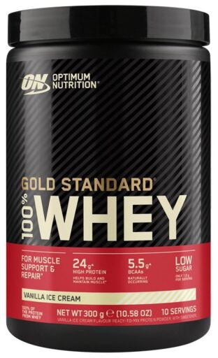Optimum Nutrition 100% Whey Goud Standaard 300 gr