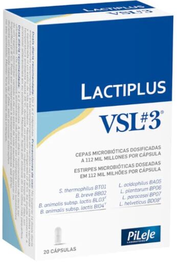 Pileje Lactiplus Vsl 3 20 capsules