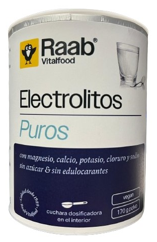 Raab Vitalfood Puur Elektrolyt Poeder 170 gr Veganistisch
