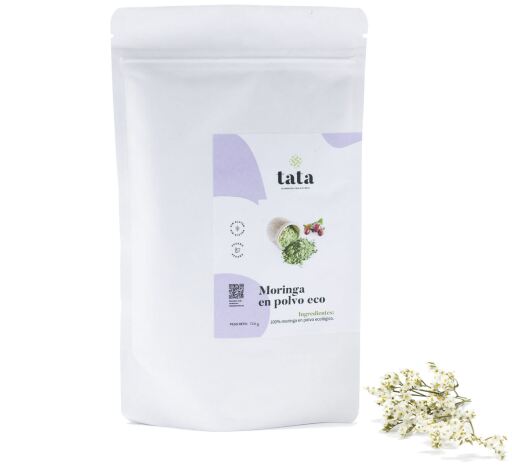 Tata Alimentos Biologische Moringa Poeder 150 gr