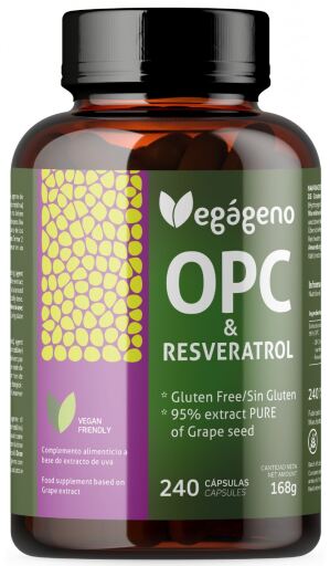 Opc Druivenpit-Resveratrol 240 Capsules