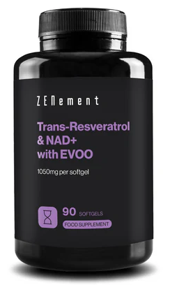 Zenement Trans Resveratrol-Nad+ met EVOO 90 capsules