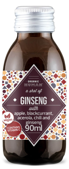 Kildespring Biologische Human Shots Ginseng 90 ml