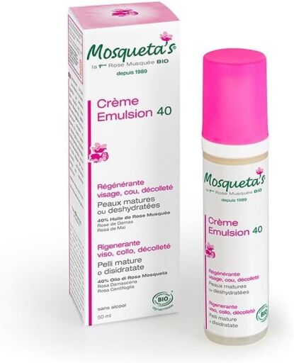 Mosqueta's Rozenbottelemulsie 40 Regeneratief 50 ml