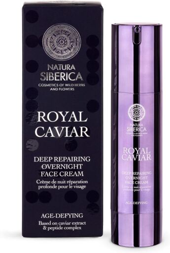 Natura Siberica Royal Caviar Nachtreparatie Gezichtscr&egrave;me 50 ml
