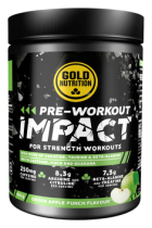 Pre-Workout Impact Groene Appel 400 gr