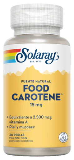 Solaray Voedingscaroteen 2500 mcg 30 capsules