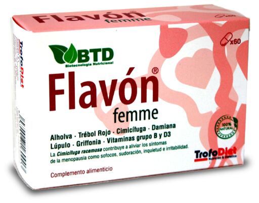 Trofodiet Flavon Vrouw 60 Capsules