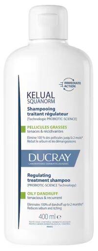 Kelual Squanorm Olieachtige Roos Shampoo 400 ml