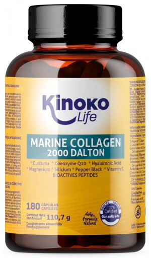 Kinoko Life Marine Collageen 2000 Dalton 180 Capsules