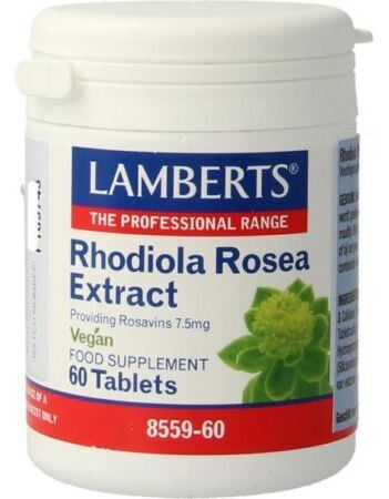 Lamberts Rhodiola Rosea 733 mg 60 tabletten