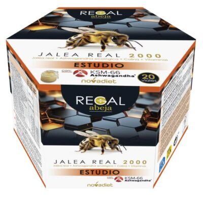 Novadiet Regal Bee Study Royal Jelly 2000 20 flesjes