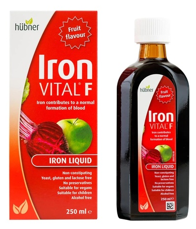 Dimefar IJzer Vital Siroop 250 ml