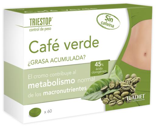 Eladiet Triestop Groene Koffie 60 Tabletten