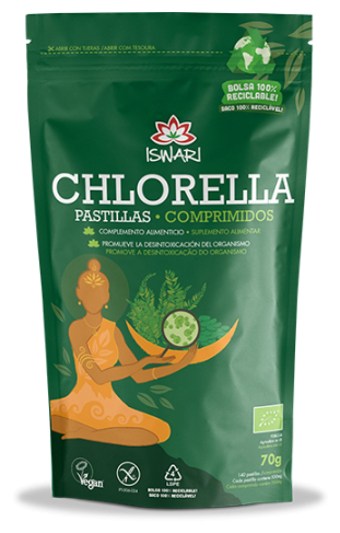 Iswari Chlorella Superfood 140 Tabletten Bio