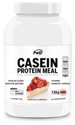 PWD Nutrition Case&iuml;ne-eiwitmaaltijd Aardbeien Cheesecake 1,5 kg