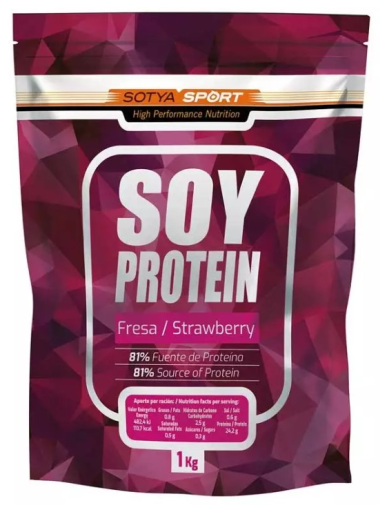 Sotya Soja-eiwit Aardbei 1 kg