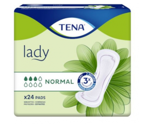 Tena Lady Duo Normaal+Discreet Normaal Nacht 24+10 Eenheden