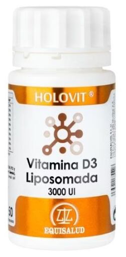 Equisalud Holovit Liposomed Vitamine D3 3000 Ui 50 capsules