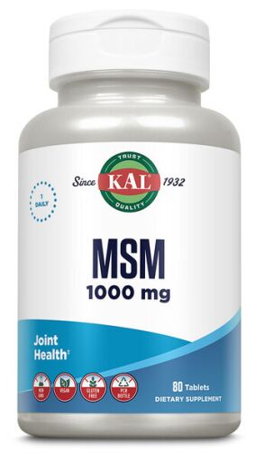 Kal MSM 1000 mg 80 tabletten