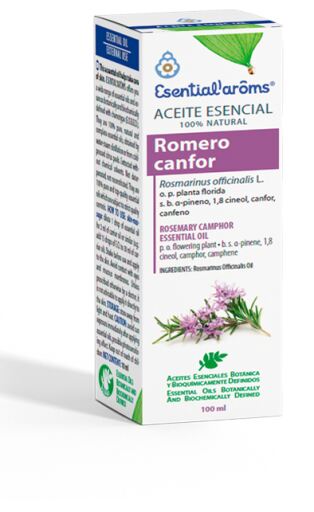 Esential'ar&ocirc;ms Rozemarijn-kamfer etherische olie 100 ml