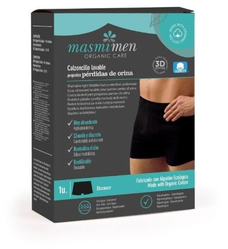 Masmi Lichte incontinentie boxer maat M