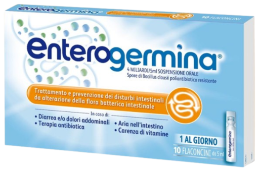 Sanofi Enterogermina 4Bn zonder 10 flesjes
