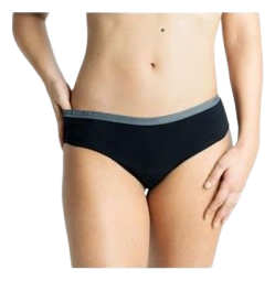Cocoro Menstruatieslip Zwart/Grijs Zware Doorstroming 6 XXL 1 Stuk