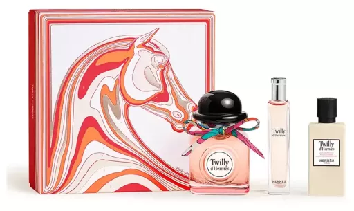 Herm&egrave;s Twilly D'Estuche 3 stuks