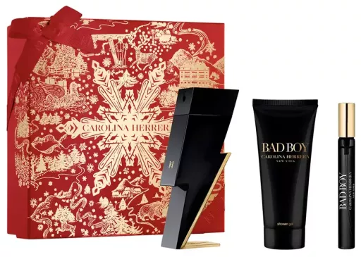 Carolina Herrera Bad Boy 3-delige koffer