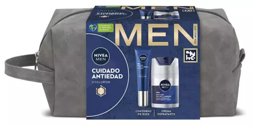 Nivea Toilettas voor heren met anti-aging verzorging, 3 stuks